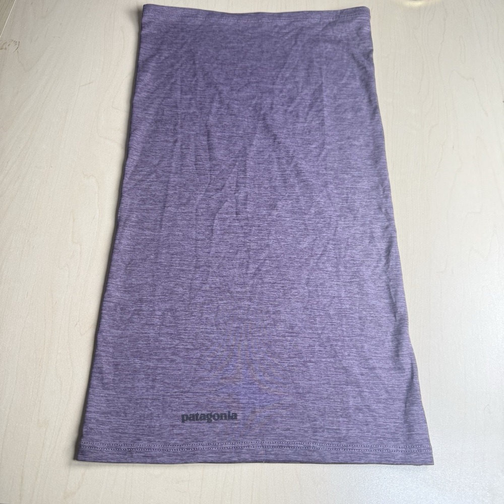 Patagonia Capilene Cool Daily Sun Mask Neck Gaiter UPF Performance Purple